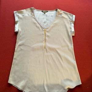 Silver grey blouse